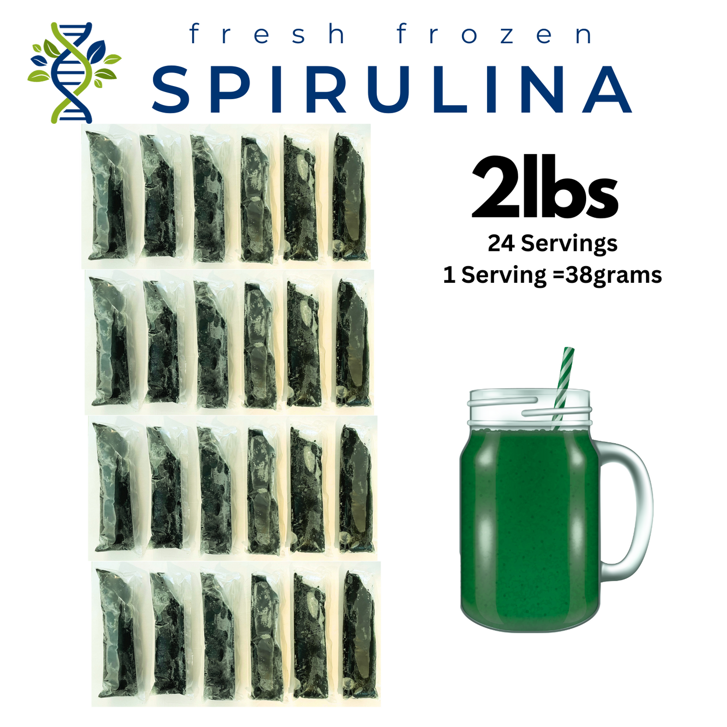 Frozen Spirulina