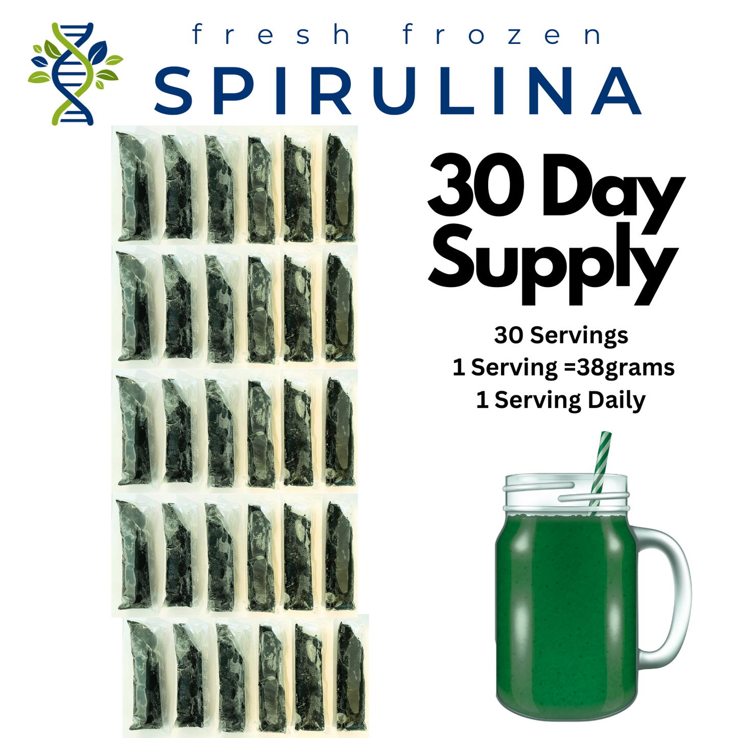 Frozen Spirulina