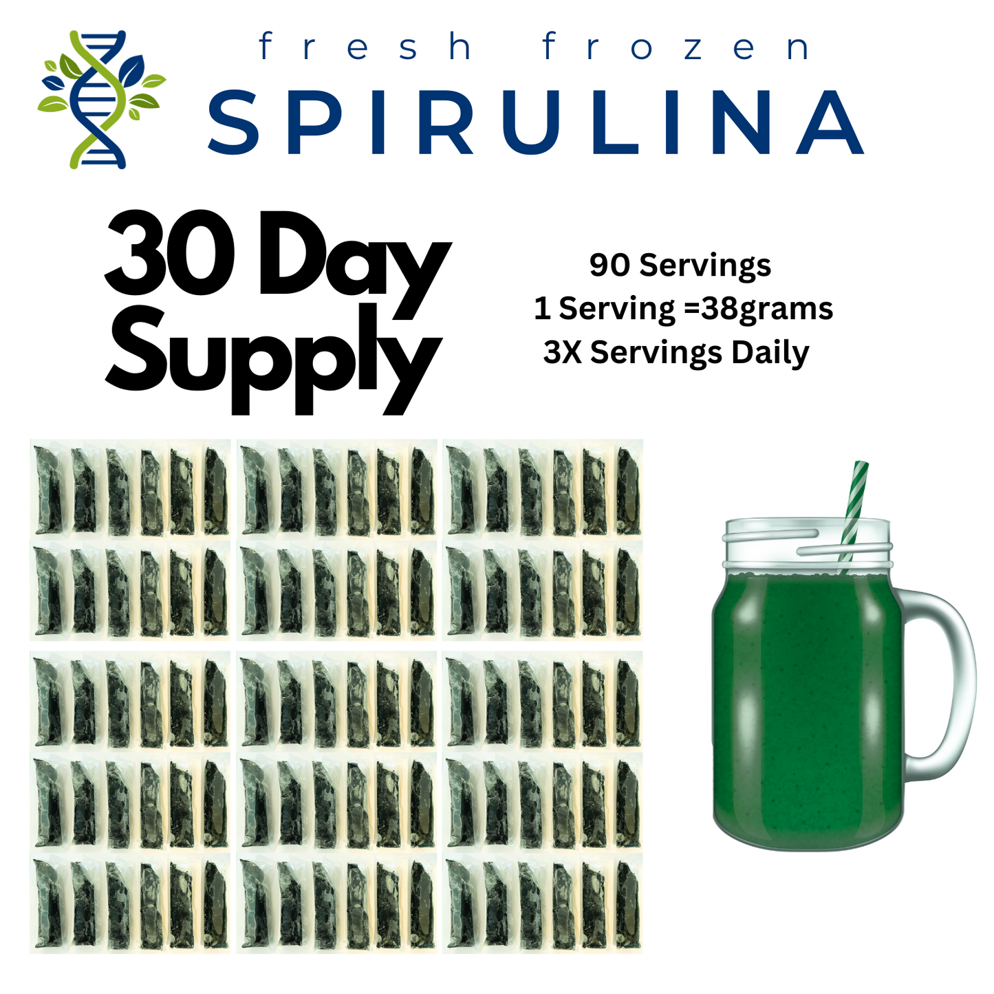 Frozen Spirulina